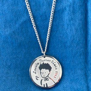 silver necklace